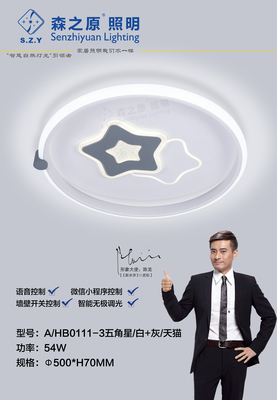 A/HB0111-五角星/白+灰/天猫